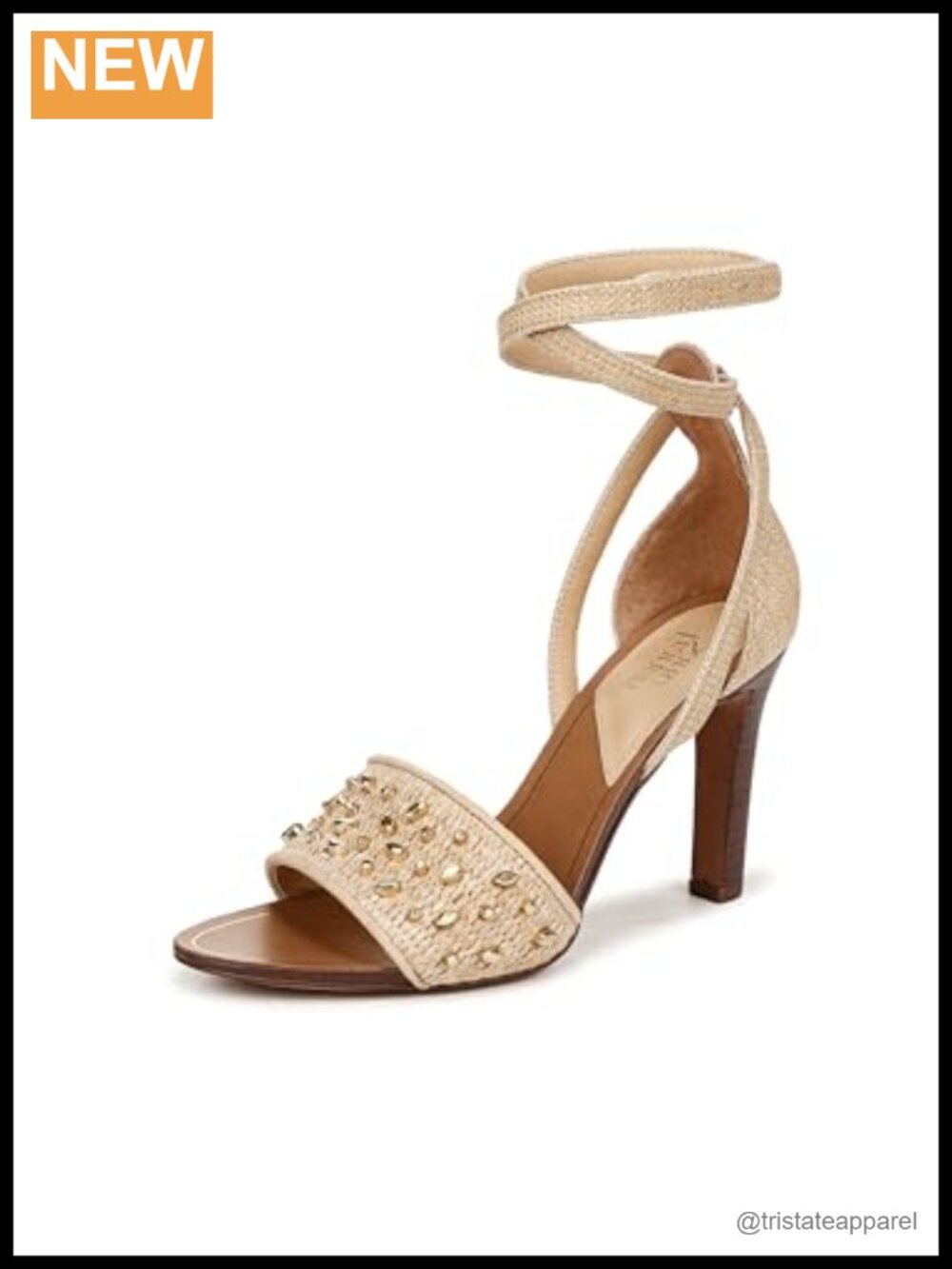 Women's Raffia Heeled Sandals 3 Inch Ankle Strap Open Toe Dress Shoes